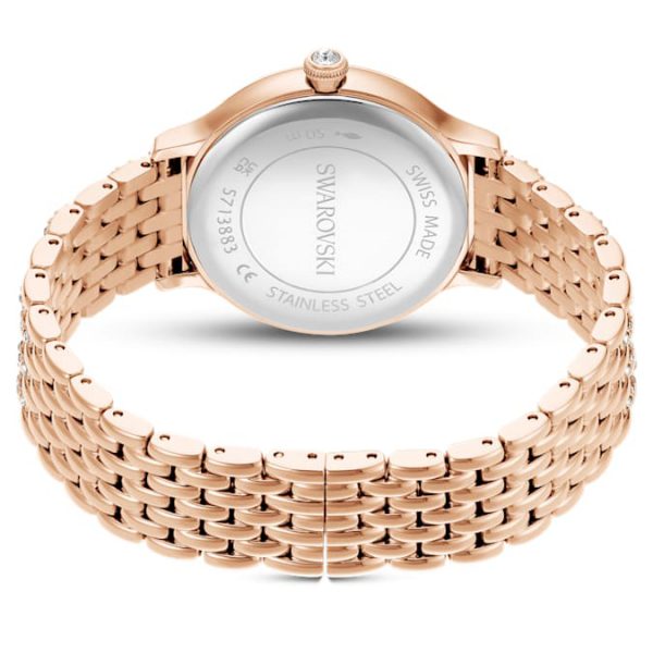 Imber watch Swiss Made, Metal bracelet, Rose gold tone, Rose gold-tone finish - Image 4