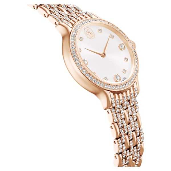 Imber watch Swiss Made, Metal bracelet, Rose gold tone, Rose gold-tone finish - Image 6