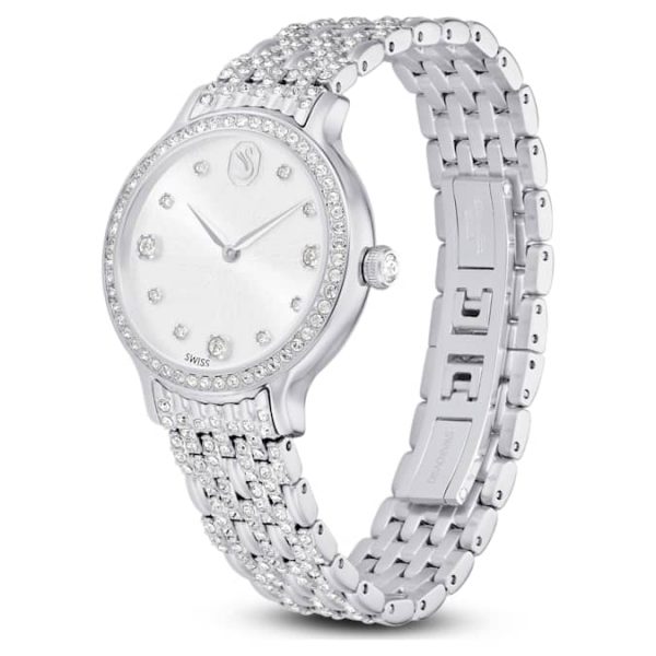 Imber watch Swiss Made, Metal bracelet, Silver tone, Stainless Steel - Image 3