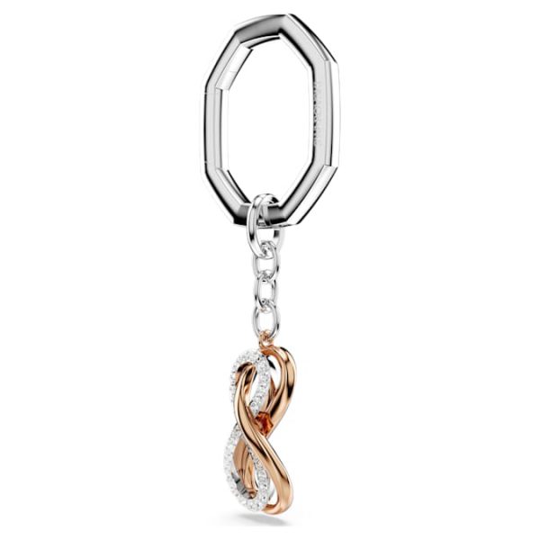 Key ring Infinity, White, Mixed metal finish - Image 2