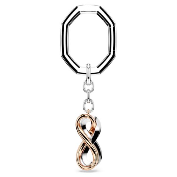 Key ring Infinity, White, Mixed metal finish - Image 4