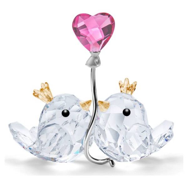 Love Birds Pink Heart - Image 2