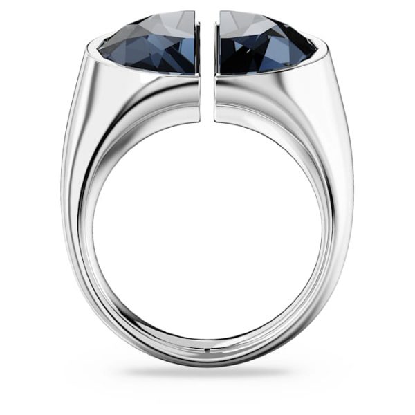 Lucent cocktail ring Gray, Rhodium plated - Image 5