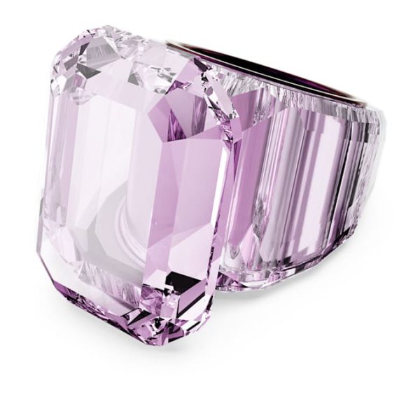 Lucent cocktail ring Octagon cut, Pink - Image 2
