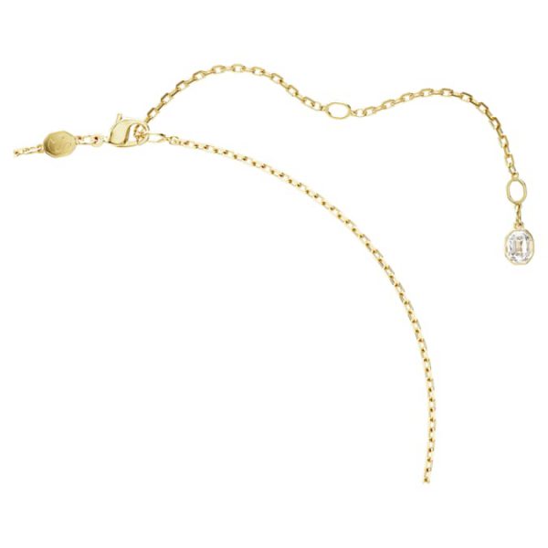 Lucent pendant Octagon shape, Yellow, Gold-tone plated - Image 4