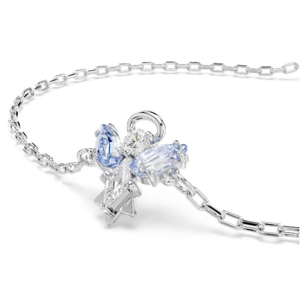 Magic bracelet Angel, Blue, Rhodium plated - Image 4