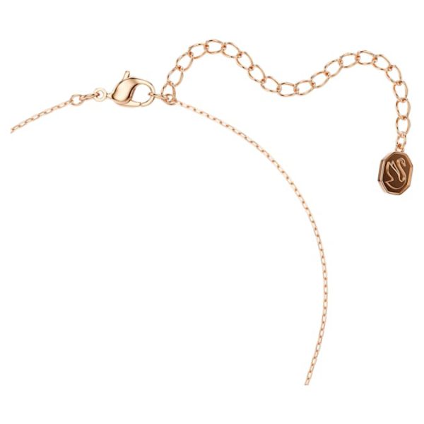 Magic necklace Angel, White, Rose gold-tone plated - Image 5
