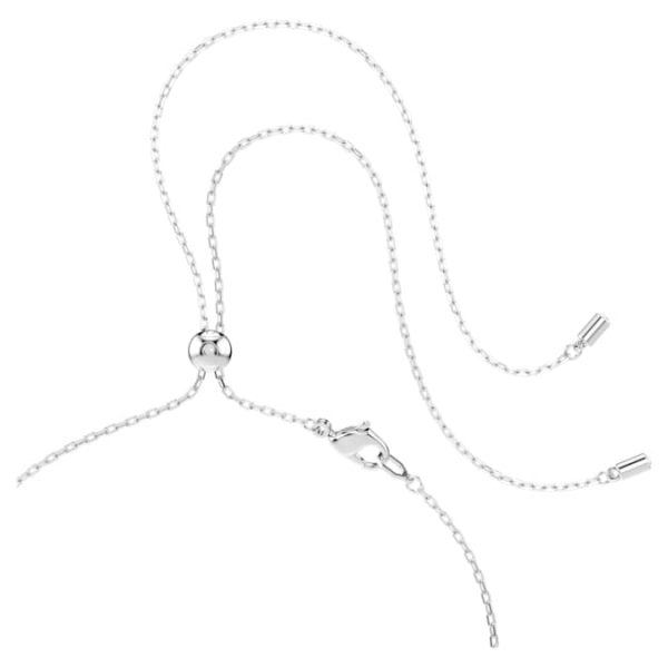 Magic pendant and brooch Snowflake, Blue, Rhodium plated - Image 4