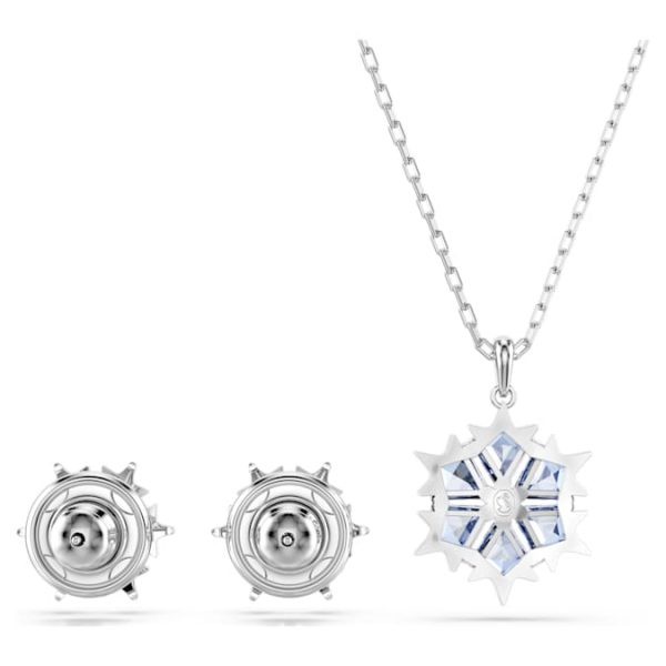 Magic set Snowflake, Blue, Rhodium plated - Image 6