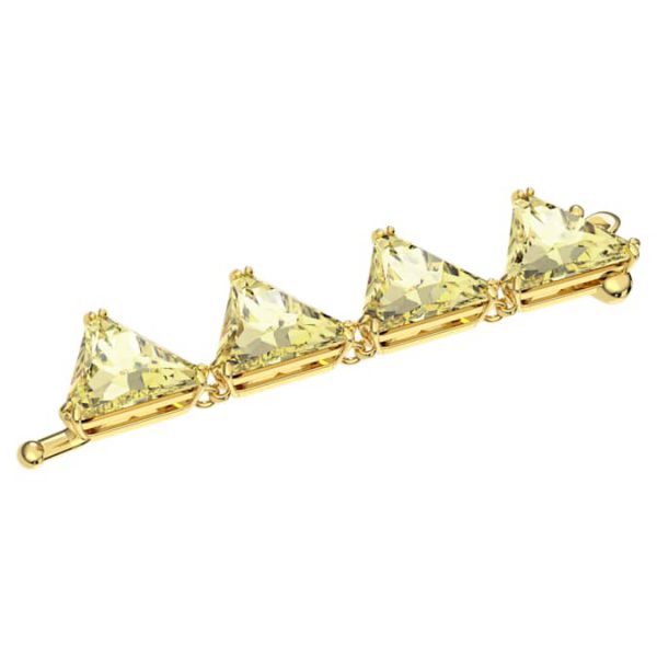 Matrix extender Triangle cut, Yellow, Gold-tone plated - Image 3