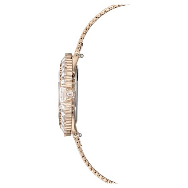 Matrix octagon watch Metal bracelet, Gold tone, Champagne gold-tone finish - Image 7