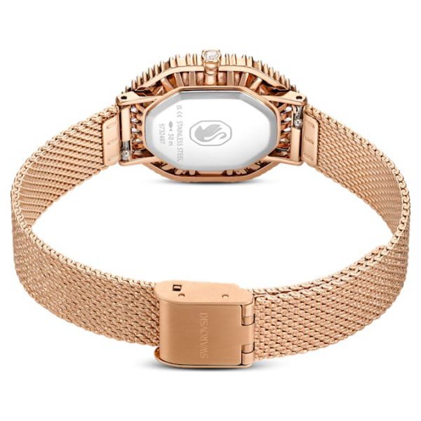 Matrix octagon watch Metal bracelet, Rose gold tone, Rose gold-tone finish - Image 4