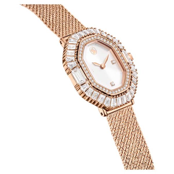 Matrix octagon watch Metal bracelet, Rose gold tone, Rose gold-tone finish - Image 6