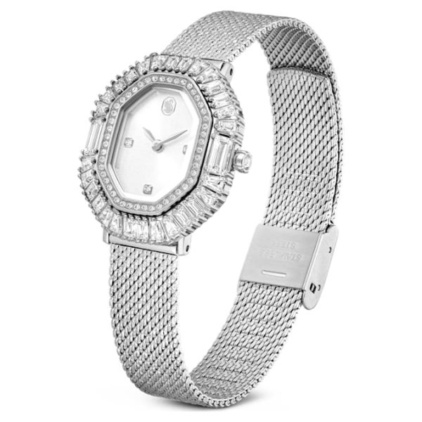 Matrix octagon watch Metal bracelet, Silver tone, Stainless steel - Image 3