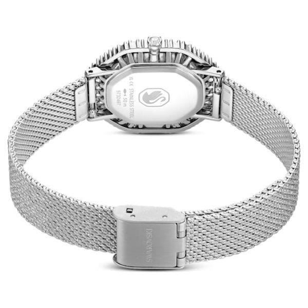 Matrix octagon watch Metal bracelet, Silver tone, Stainless steel - Image 4