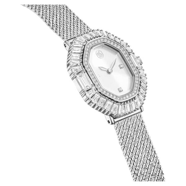 Matrix octagon watch Metal bracelet, Silver tone, Stainless steel - Image 6
