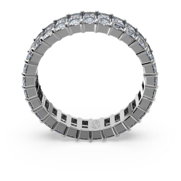 Matrix ring Baguette cut, Gray, Ruthenium plated - Image 5