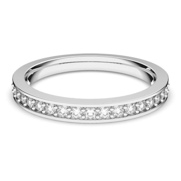 Matrix ring White, Rhodium plated - Image 2
