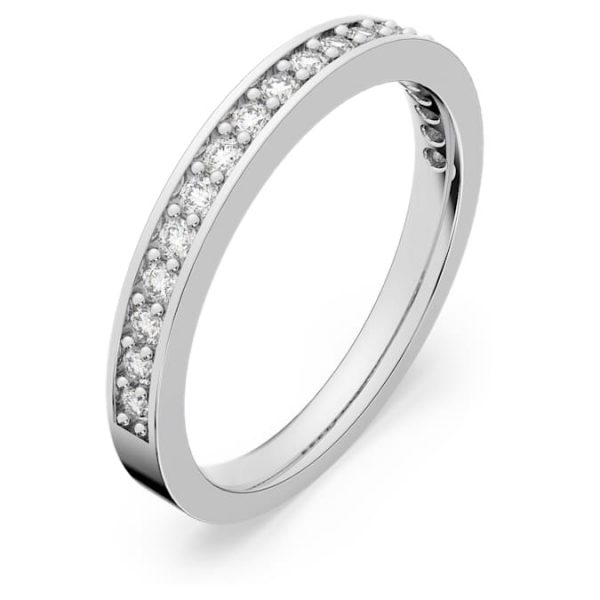 Matrix ring White, Rhodium plated - Image 3