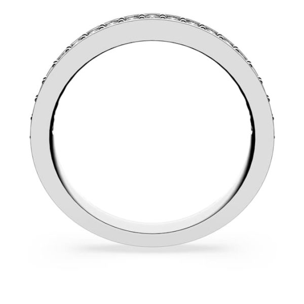 Matrix ring White, Rhodium plated - Image 5