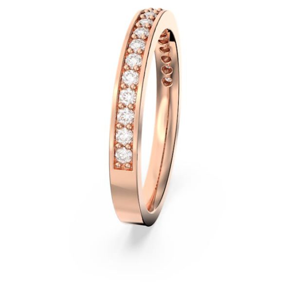 Matrix ring White, Rose gold-tone plated - Image 4
