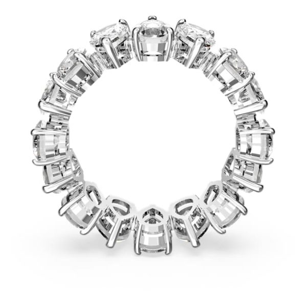 Matrix Vittore ring Drop cut, White, Rhodium plated - Image 5