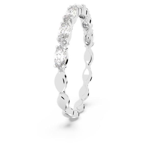 Matrix Vittore ring Marquise cut, White, Rhodium plated - Image 4