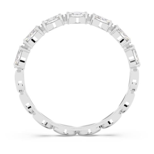 Matrix Vittore ring Marquise cut, White, Rhodium plated - Image 5