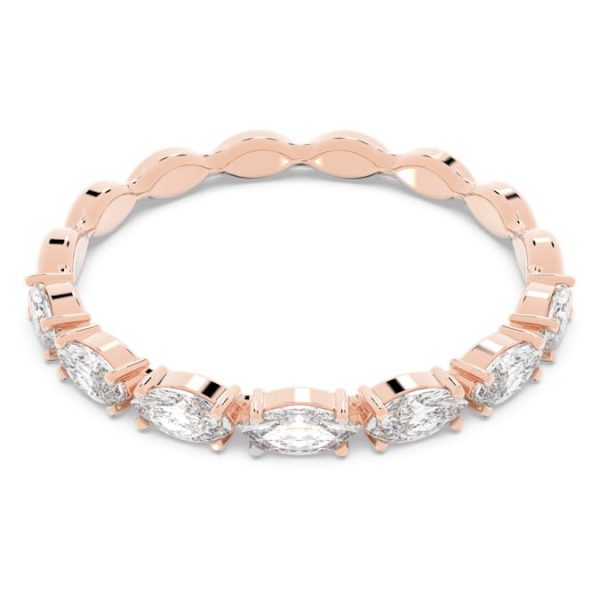 Matrix Vittore ring Marquise cut, White, Rose gold-tone plated - Image 2