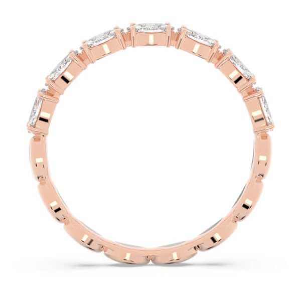 Matrix Vittore ring Marquise cut, White, Rose gold-tone plated - Image 5