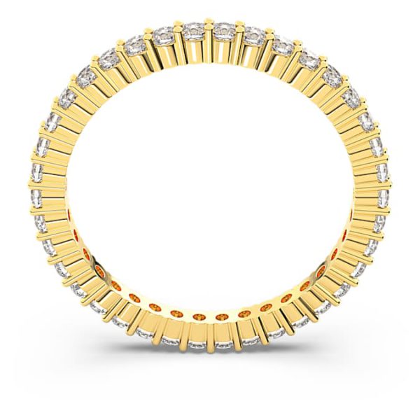 Matrix Vittore ring Round cut, White, Gold-tone finish - Image 5