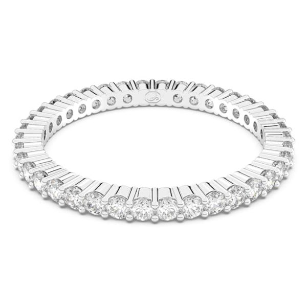 Matrix Vittore ring Round cut, White, Silver-tone finish - Image 2