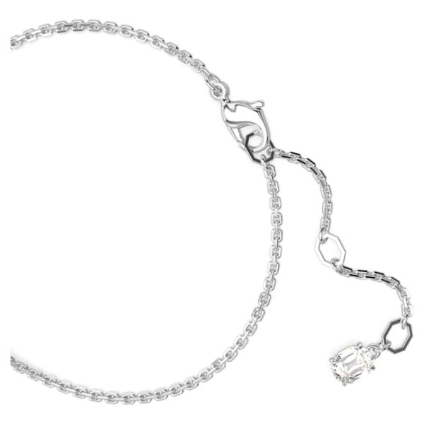 Mesmera bracelet Mixed cuts, Blue, Rhodium plated - Image 4