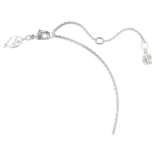 Mesmera pendant Mixed cuts, Blue, Rhodium plated - Image 4