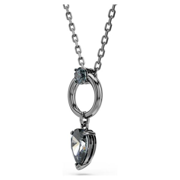 Mesmera pendant Mixed cuts, Gray, Ruthenium plated - Image 4