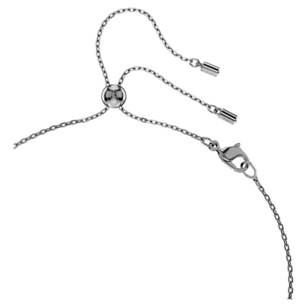 Mesmera pendant Mixed cuts, Gray, Ruthenium plated - Image 5