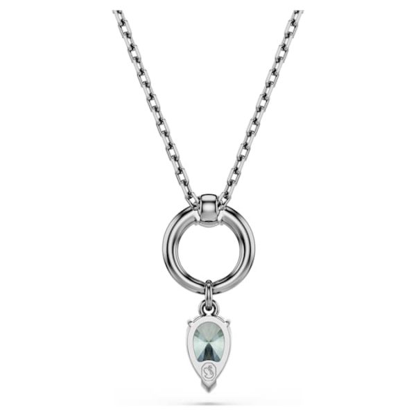 Mesmera pendant Mixed cuts, Gray, Ruthenium plated - Image 6