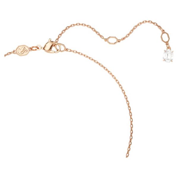 Mesmera set Pear cut, Octagon cut, White, Rose gold-tone plated - Image 3