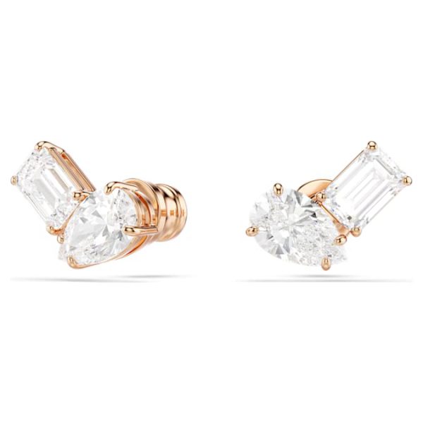 Mesmera set Pear cut, Octagon cut, White, Rose gold-tone plated - Image 6
