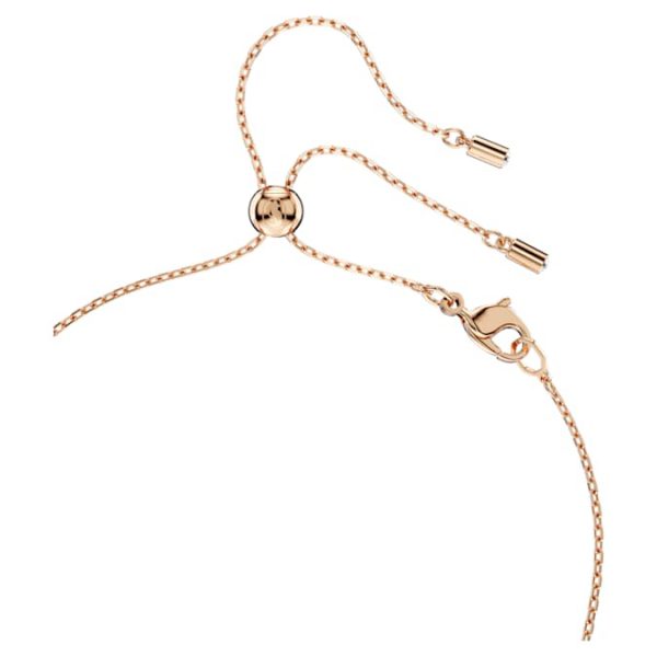 Mesmera set Pear cut, Round cut, White, Rose gold-tone plated - Image 4