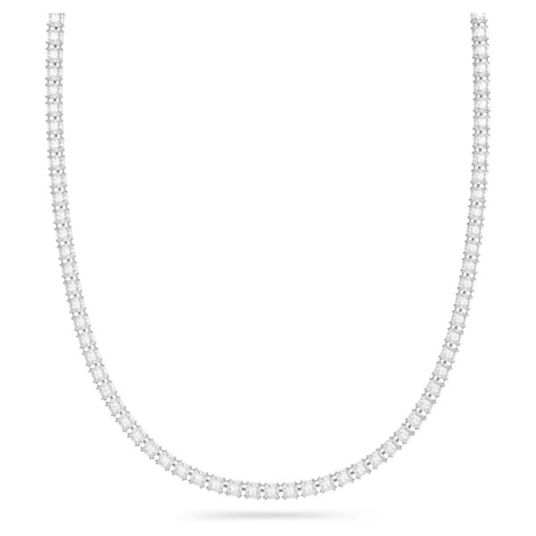 Millenia belt Square cut, White, Rhodium plated - Image 2