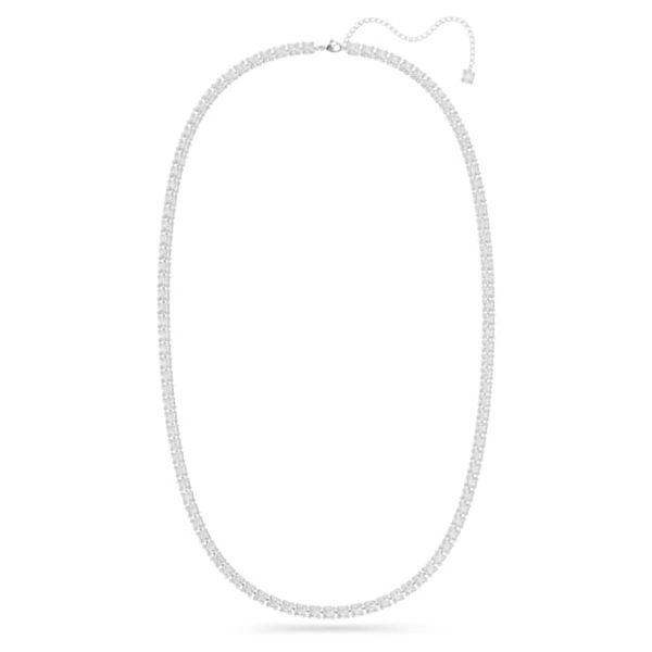 Millenia belt Square cut, White, Rhodium plated - Image 3