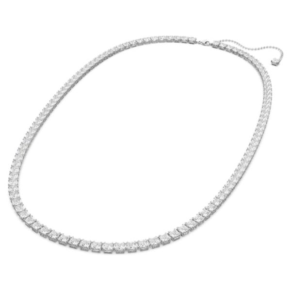 Millenia belt Square cut, White, Rhodium plated - Image 4
