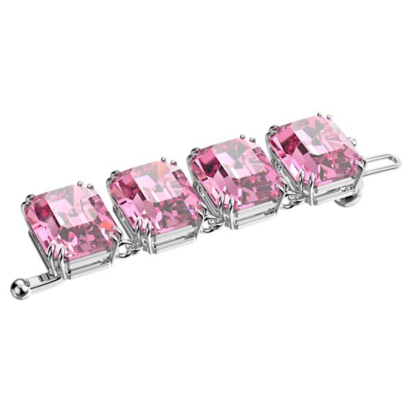 Millenia extender Octagon cut, Pink, Rhodium plated - Image 3