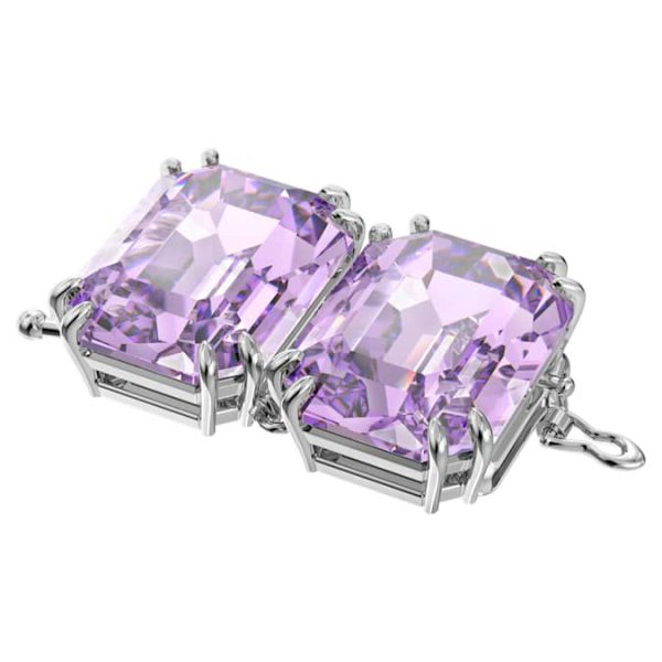 Millenia extender Octagon cut, Purple, Rhodium plated - Image 2