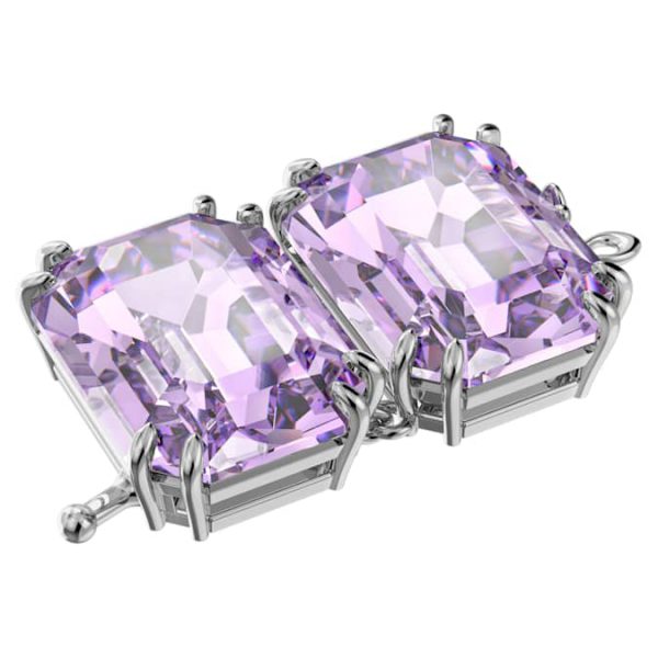 Millenia extender Octagon cut, Purple, Rhodium plated - Image 3