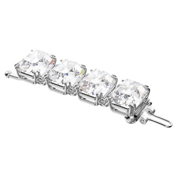 Millenia extender Octagon cut, White, Rhodium plated - Image 2