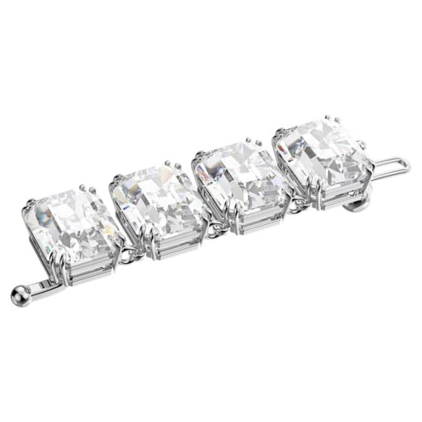 Millenia extender Octagon cut, White, Rhodium plated - Image 3