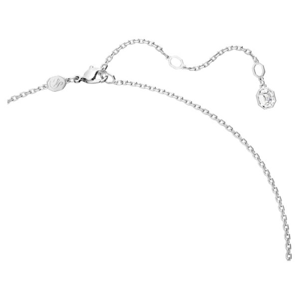 Millenia pendant Octagon cut, Blue, Rhodium plated - Image 4