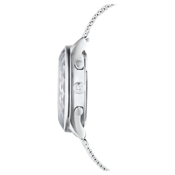Nova chrono watch Swiss Made, Metal bracelet, Silver tone, Stainless Steel - Image 6